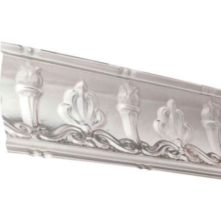 ACOUSTIC CEILING PRODUCTS Great Lakes Tin 48" Superior Tin Crown Molding in Unfinished - 194-03